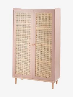 Armoire Cannage LIGNE POÉSIE Rose - Vertbaudet