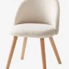Chaise Fausse Fourrure Enfant Ivoire - Vertbaudet