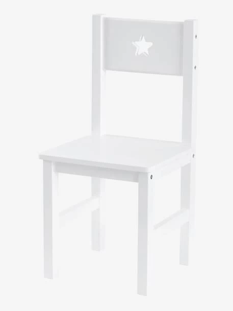 Chaise Maternelle, Assise H. 30 Cm LIGNE SIRIUS Blanc - Vertbaudet