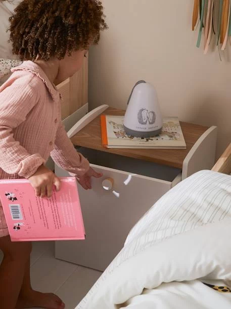 Chevet Avec Bac à Roulettes LIGNE CONFETTI Blanc - Vertbaudet – Image 5