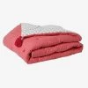 Couvre-lit EDEN INDIA Rose / Multicolore - Vertbaudet