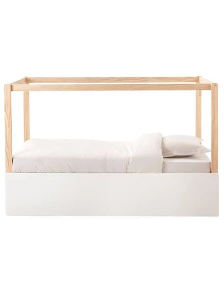 Lit Enfant Mi-hauteur Réversible ZIG-ZAG Blanc - Vertbaudet – Image 6