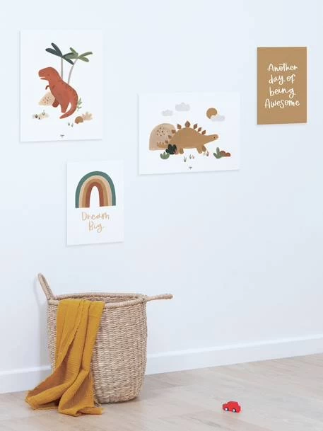 Lot De 4 Affiches Dinosaures Sunny LILIPINSO Multicolore - Lilipinso â Image 2