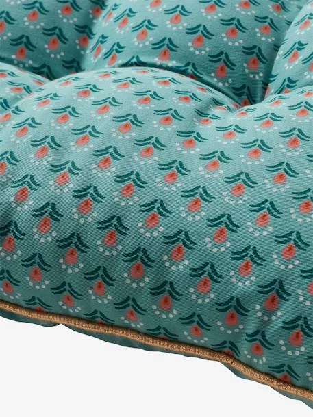 Matelas De Sol Velours Eden India Vert / Rose - Vertbaudet – Image 2