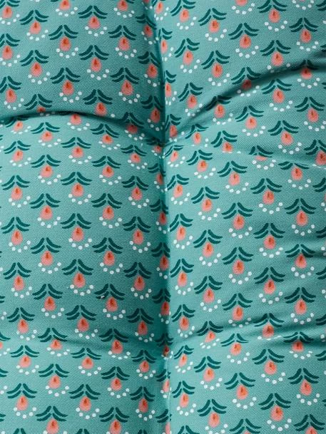 Matelas De Sol Velours Eden India Vert / Rose - Vertbaudet – Image 3