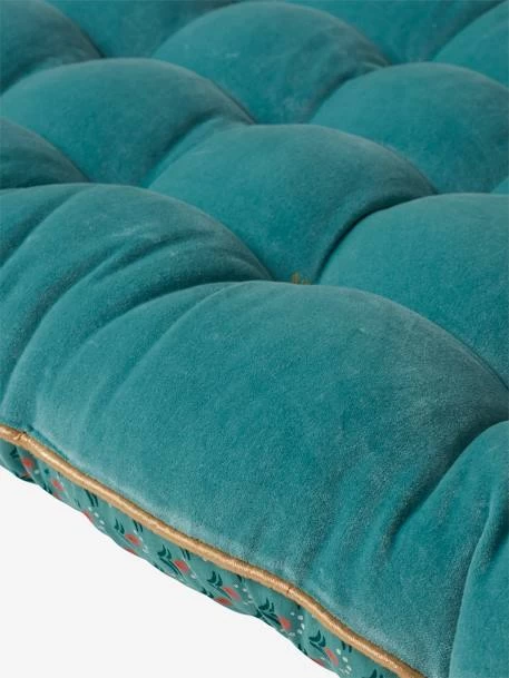 Matelas De Sol Velours Eden India Vert / Rose - Vertbaudet – Image 5