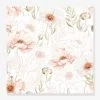 Papier Peint Coquelicots Poppies LILIPINSO Rose Nude - Lilipinso