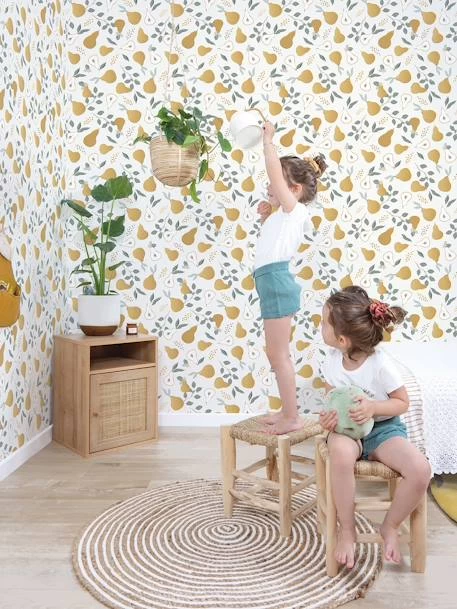 Papier Peint Poires Louise LILIPINSO Moutarde - Lilipinso â Image 2
