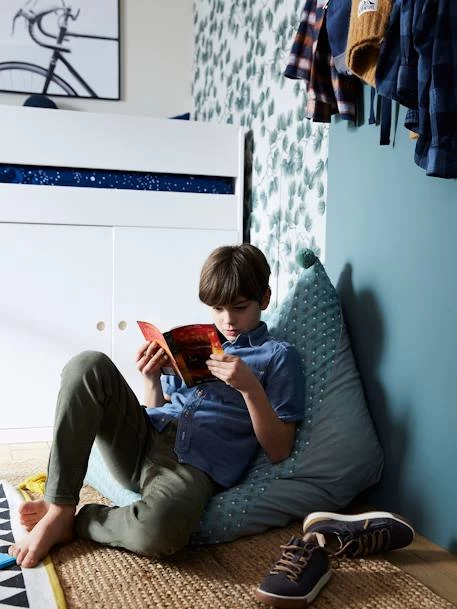 Pouf Poire Palmettes Vert - Vertbaudet – Image 3