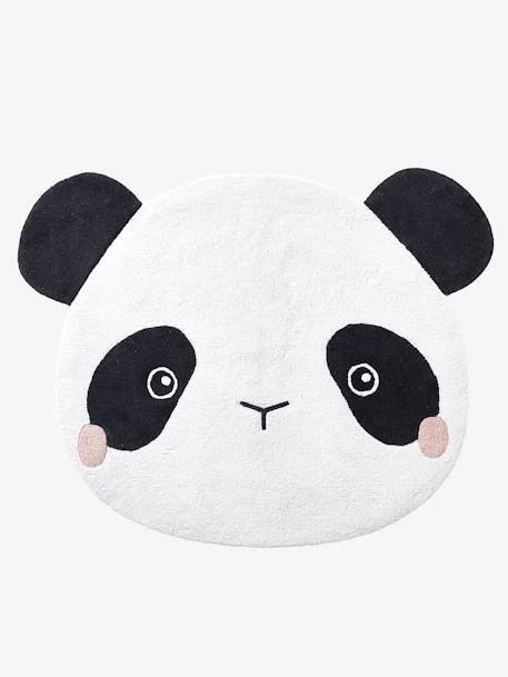 Tapis Panda HANOÏ écru / Noir - Vertbaudet