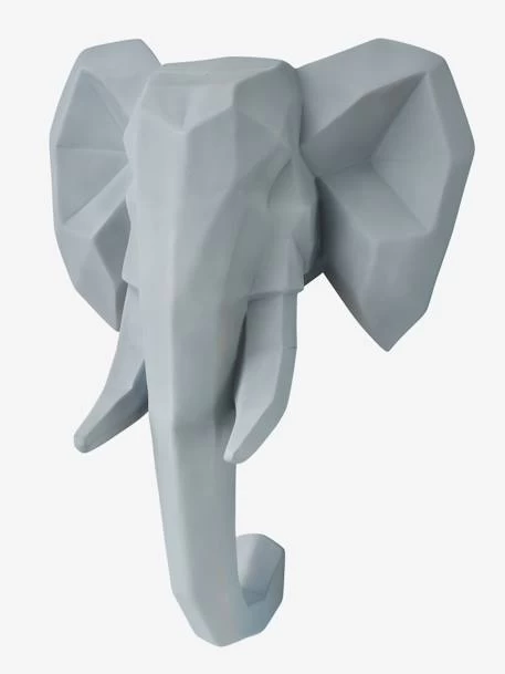 Trophée Mural éléphant Lumineux Gris - Vertbaudet – Image 2